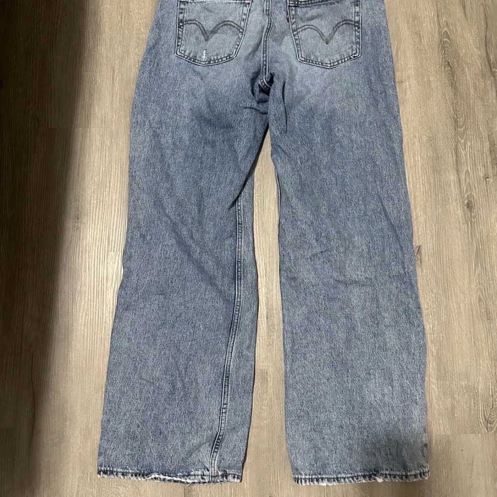 Levi's Light Blue Denim Pants - Picture 3 of 4